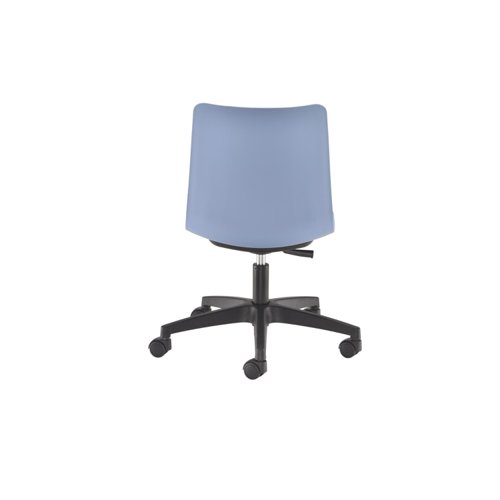 Jemini Flexi Swivel has a minimalistic, sleek, and ergonomic design. It is a highly portable chair that promotes flexible working spaces, where users can come together to collaborate and socialise with ease. Teh chair has a recommended usage time of 8 hours.