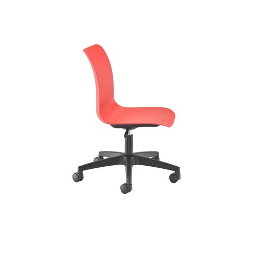 KF70043 | Jemini Flexi Swivel has a minimalistic, sleek, and ergonomic design. It is a highly portable chair that promotes flexible working spaces, where users can come together to collaborate and socialise with ease. Teh chair has a recommended usage time of 8 hours.