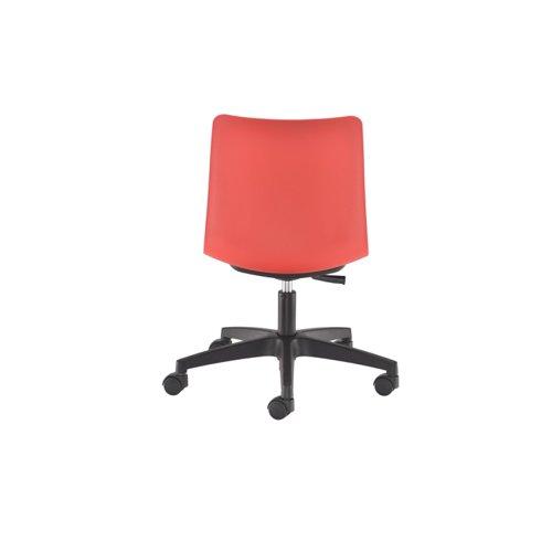 KF70043 Jemini Flexi Swivel Chair 630x530x825-935mm Red KF70043