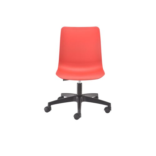 Jemini Flexi Swivel Chair 630x530x825-935mm Red KF70043 Classroom Seats KF70043