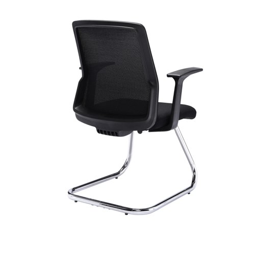 Jemini Denali Visitor Chair 600x580x890mm Black KF70061 KF70061