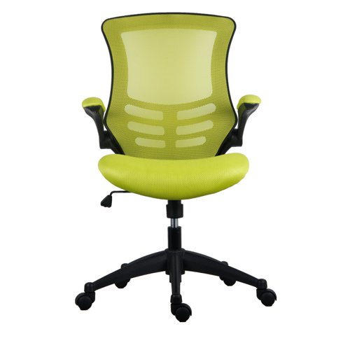 Jemini Jaya Operator Chair 680x670x970-1070mm Green KF70063 VOW