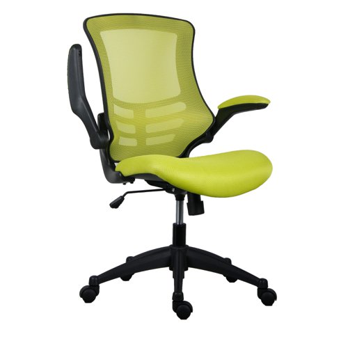 KF70063 Jemini Jaya Operator Chair 680x670x970-1070mm Green KF70063