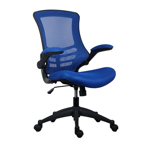 Jemini Jaya Operator Chair 680x670x970-1070mm Blue KF70065 - KF70065