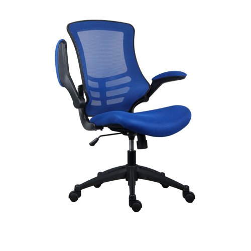 Jemini Jaya Operator Chair 680x670x970-1070mm Blue KF70065 - VOW - KF70065 - McArdle Computer and Office Supplies