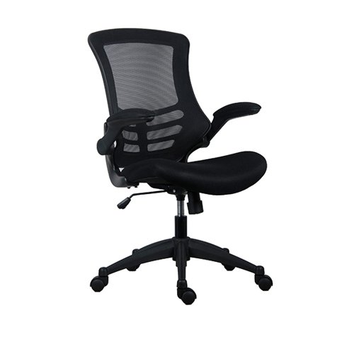 First Curve Operator Chair 680x670x970-1070mm Black KF70066
