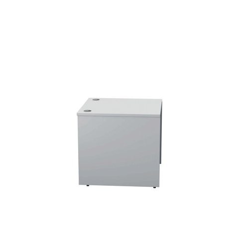 Jemini Reception Modular Straight Unit 800x800x740mm White KF71550 - KF71550