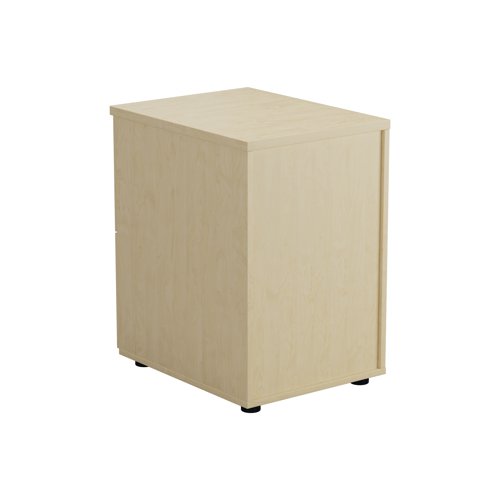 Jemini 2 Drawer Filing Cabinet 464x600x710mm Maple KF71957 VOW
