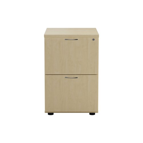 KF71957 Jemini 2 Drawer Filing Cabinet 464x600x710mm Maple KF71957