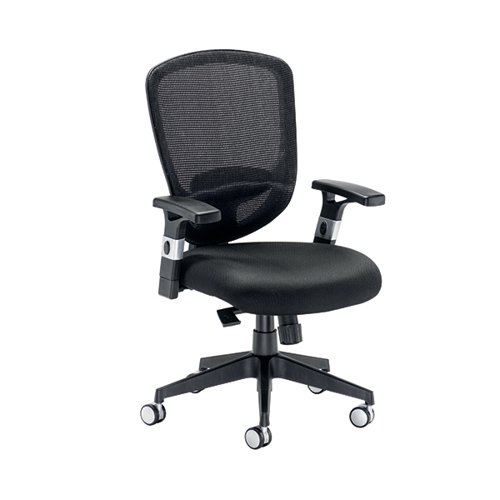 Arista Lexi High Back Chair 710x310x600mm Black KF72246