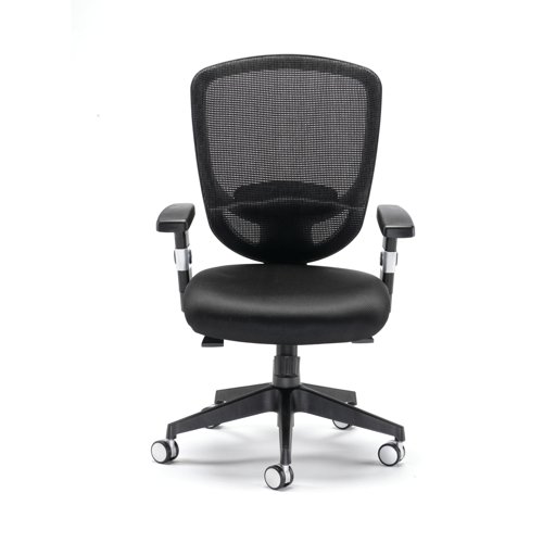 Arista Lexi High Back Chair 710x310x600mm Black KF72246