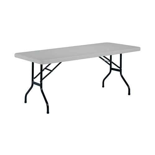 Jemini 1220mm Folding Rectangular Table Grey KF72328