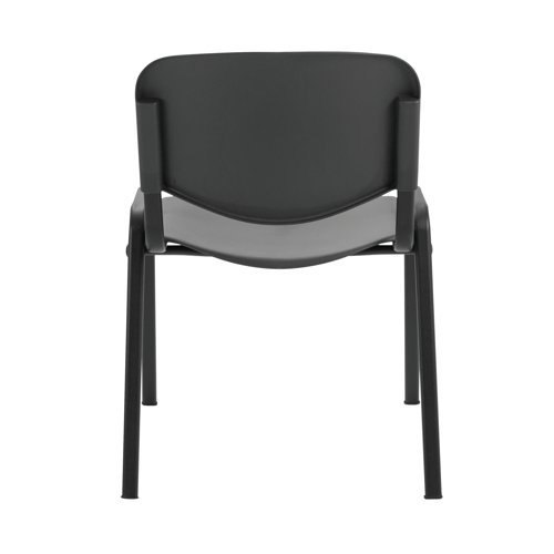Jemini Multipurpose Stacking Chair Polypropylene 610x535x780mm Charcoal KF72369 - VOW - KF72369 - McArdle Computer and Office Supplies
