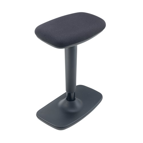The Jemini Lean Stool can be used as a perch chair for collaborative working or meeting areas. The seat height is adjustable using a simple push button release system. Assists with core strengthening and stability. The stool has a weight capacity of up to 115kg. Bring fun and well-being into the workplace.