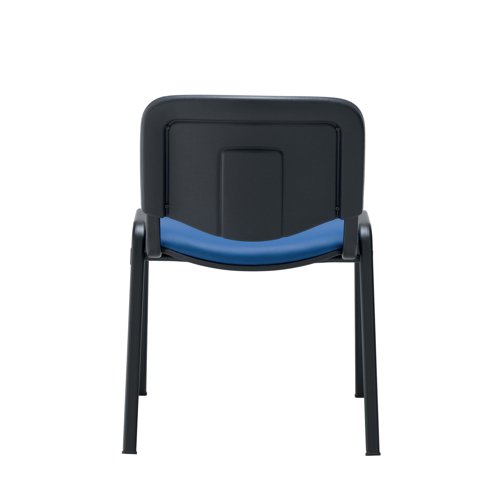 Jemini Ultra Multipurpose Stacking Chair Polyurethane Blue KF72902 - VOW - KF72902 - McArdle Computer and Office Supplies