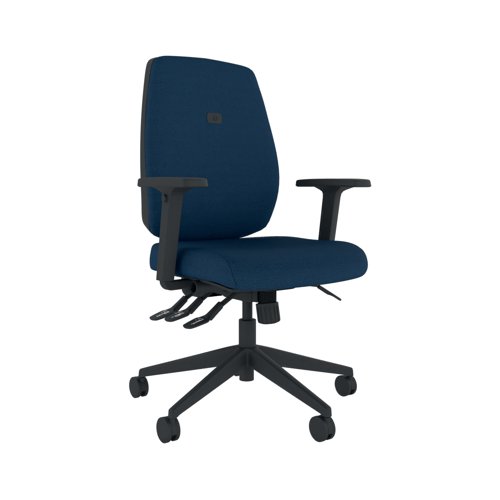 Cappela Agility High Back Posture Chair 400x800x600mm Blue KF73886 KF73886