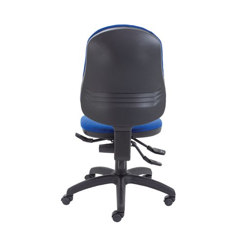 Jemini Teme Deluxe High Back Operator Chair 640x640x985-1175mm Blue KF74121 - KF74121