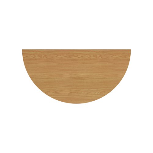 Jemini Semi Circular Multipurpose Table 1600x800x730mm Nova Oak KF74400 - KF74400