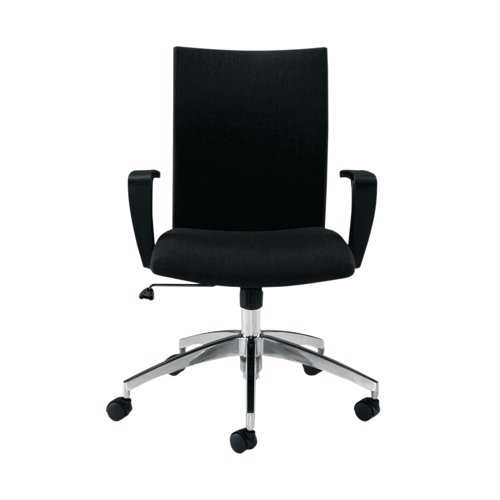 Arista Indus Soho High Back Operator Chair 220x550x580mm Black KF74824 - KF74824