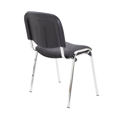 First Ultra Multipurpose Stacking Chair 532x585x805mm Charcoal KF74894 | KF74894 | VOW