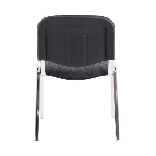 First Ultra Multipurpose Stacking Chair 532x585x805mm Charcoal KF74894 - VOW - KF74894 - McArdle Computer and Office Supplies