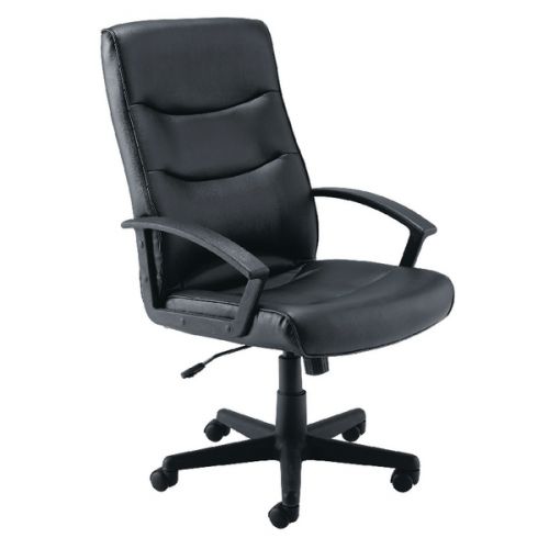 First Hudson Leather Look Manager Chair KF74919