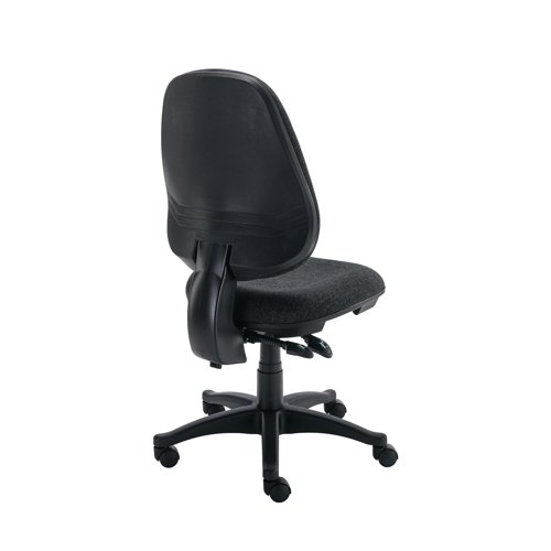 The Astin Nesta Operator Chair has a modern design with a rounded back for lumbar and back support. The chair has two lever controls for seat height and tilt adjustments, ensuring personalised comfort with a recommended usage time of up to 8 hours.