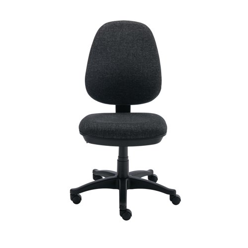 Astin Nesta Operator Chair 2 Lever Upholstered 590x900x1050mm Charcoal KF77706