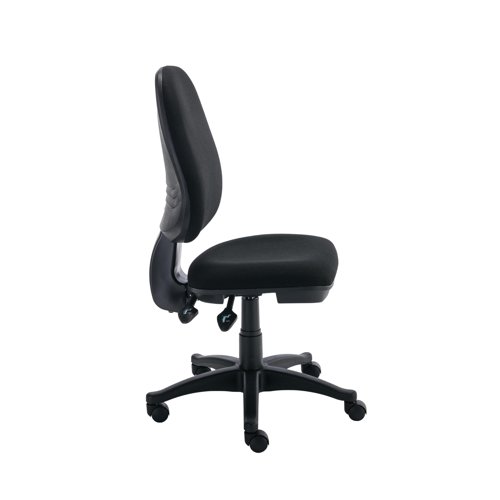 Astin Nesta Operator Chair 2 Lever Upholstered 590x900x1050mm Black KF77707 - KF77707