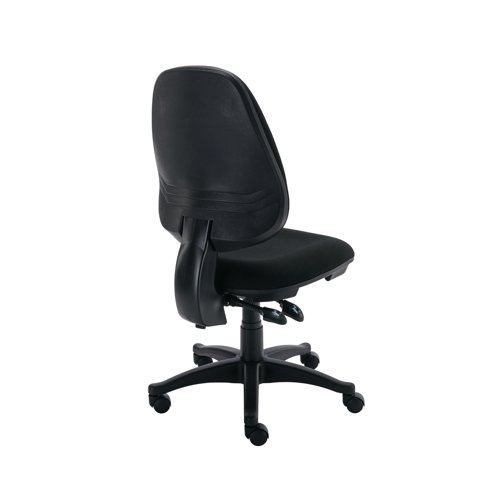 Astin Nesta Operator Chair 2 Lever Upholstered 590x900x1050mm Black KF77707