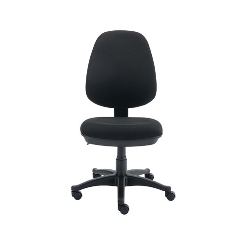 Astin Nesta Operator Chair 2 Lever Upholstered 590x900x1050mm Black KF77707 - KF77707