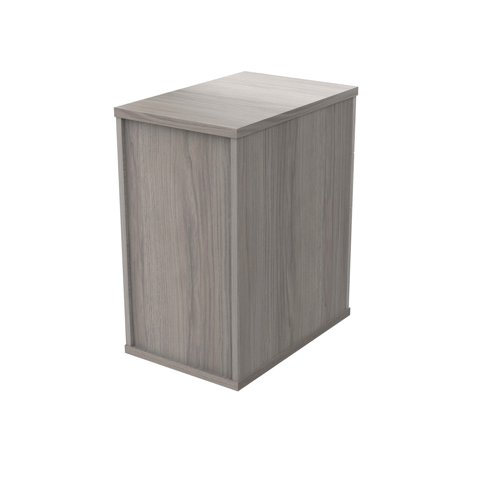 Astin 3 Drawer Desk High Pedestal Lockable 400x500x592mm Alaskan Grey Oak KF77721 KF77721