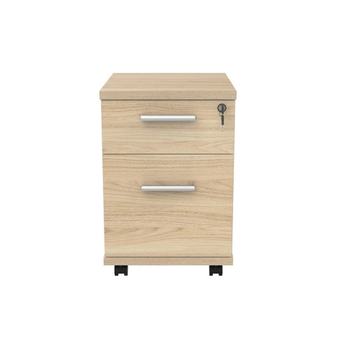 Part of the Furniture Essentials Range. The Astin 2 drawer pedestals optimises space, saves costs and is remote-work friendly. The pedestals have an anti-tilt mechanism and are foolscap size for standard files.