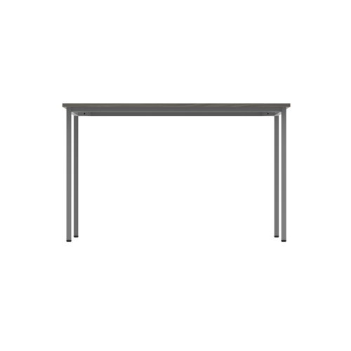 Astin Rectangular Multipurpose Table 1200x800x730mm Alaskan Grey Oak/Silver KF77746 - KF77746