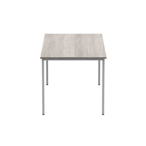 Astin Rectangular Multipurpose Table 1600x800x730mm Alaskan Grey Oak/Silver KF77747 - KF77747
