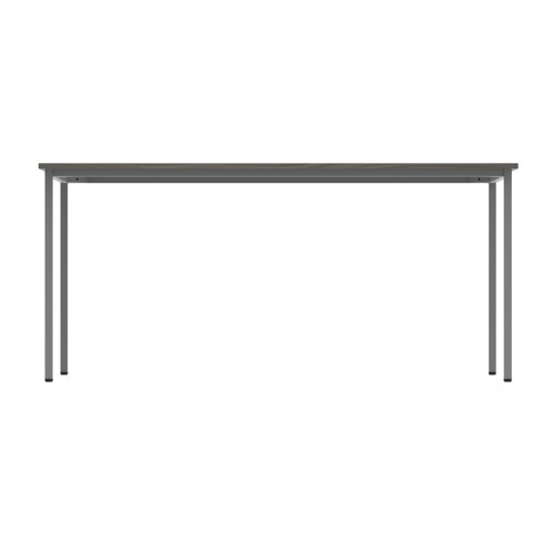 Astin Rectangular Multipurpose Table 1600x800x730mm Alaskan Grey Oak/Silver KF77747 - VOW - KF77747 - McArdle Computer and Office Supplies