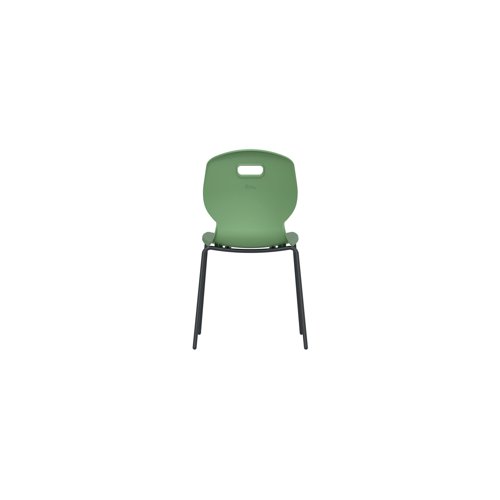 KF77791 Titan Arc Four Leg Classroom Chair Size 5 Forest KF77791