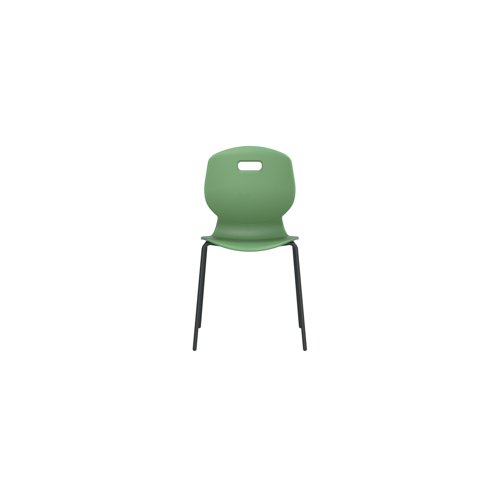 Titan Arc Four Leg Classroom Chair Size 5 Forest KF77791 Titan