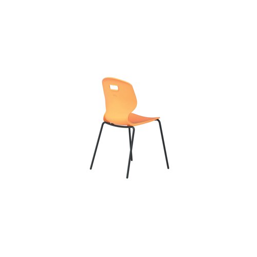 Titan Arc Four Leg Classroom Chair Size 5 Marigold KF77794 Titan