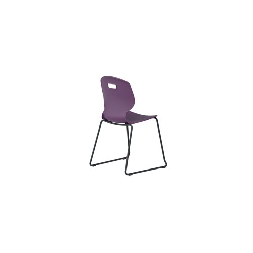 The Titan Skid Base Chair has been developed to withstand heavy duty, day to day use, in a classroom environment. The seat is moulded from one piece of impact resistant polypropylene and bolted to a super strong tubular steel frame. Recommended usage time of 8 hours.