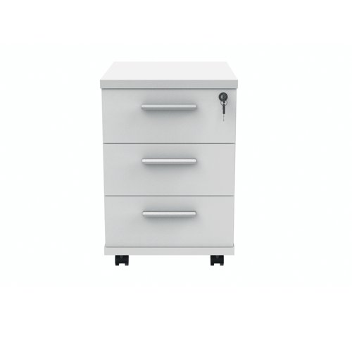 The Polaris 3 Drawer Mobile Under Desk Pedestals optimises space, saves costs and is remote-work friendly. The pedestals have an anti-tilt mechanism and are foolscap size for standard files.