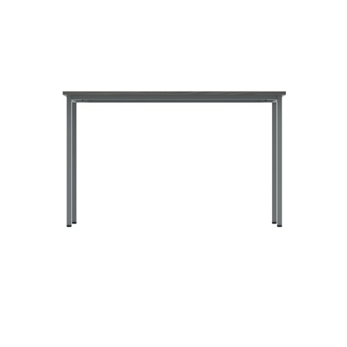 Polaris Rectangular Multipurpose Table 1200x600x730mm Alaskan Grey Oak/Silver KF77902 - KF77902