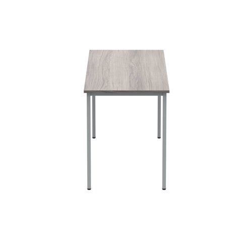 Polaris Rectangular Multipurpose Table 1600x600x730mm Alaskan Grey Oak/Silver KF77903 VOW