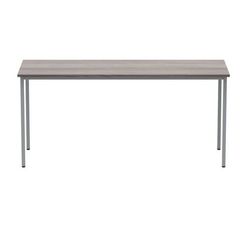 Polaris Rectangular Multipurpose Table 1600x600x730mm Alaskan Grey Oak/Silver KF77903 - VOW - KF77903 - McArdle Computer and Office Supplies