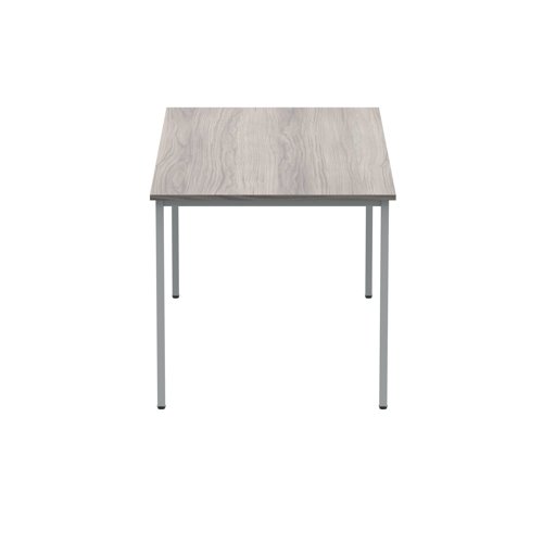 Polaris Rectangular Multipurpose Table 1600x800x730mm Alaskan Grey Oak/Silver KF77905 - KF77905