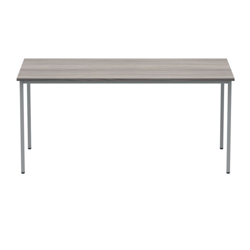 Polaris Rectangular Multipurpose Table 1600x800x730mm Alaskan Grey Oak/Silver KF77905