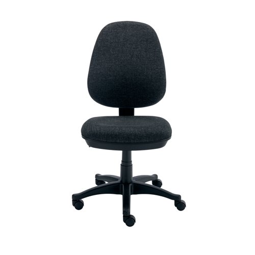 Polaris Nesta Operator Chair 2 Lever Upholstered 590x555x1090mm Charcoal KF77948 VOW