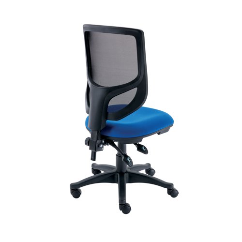 KF77952 Polaris Nesta Mesh Back Operator Chair 2 Lever 590x900x1050mm Royal Blue KF77952