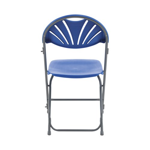 Titan Folding Chair 445x460x870mm Blue KF78658 Titan