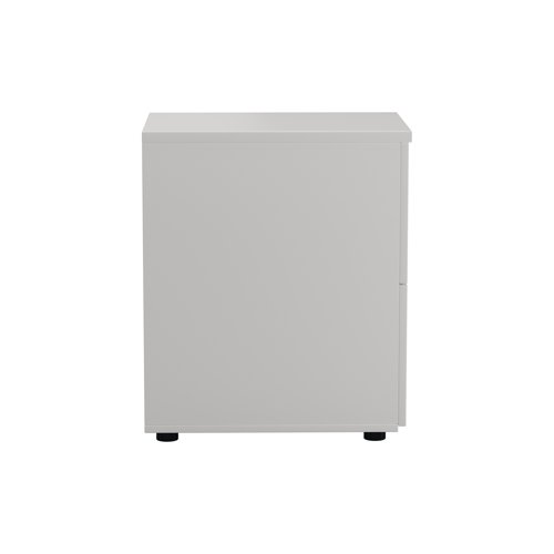 Jemini 2 Drawer Filing Cabinet 464x600x710mm White KF78666 VOW